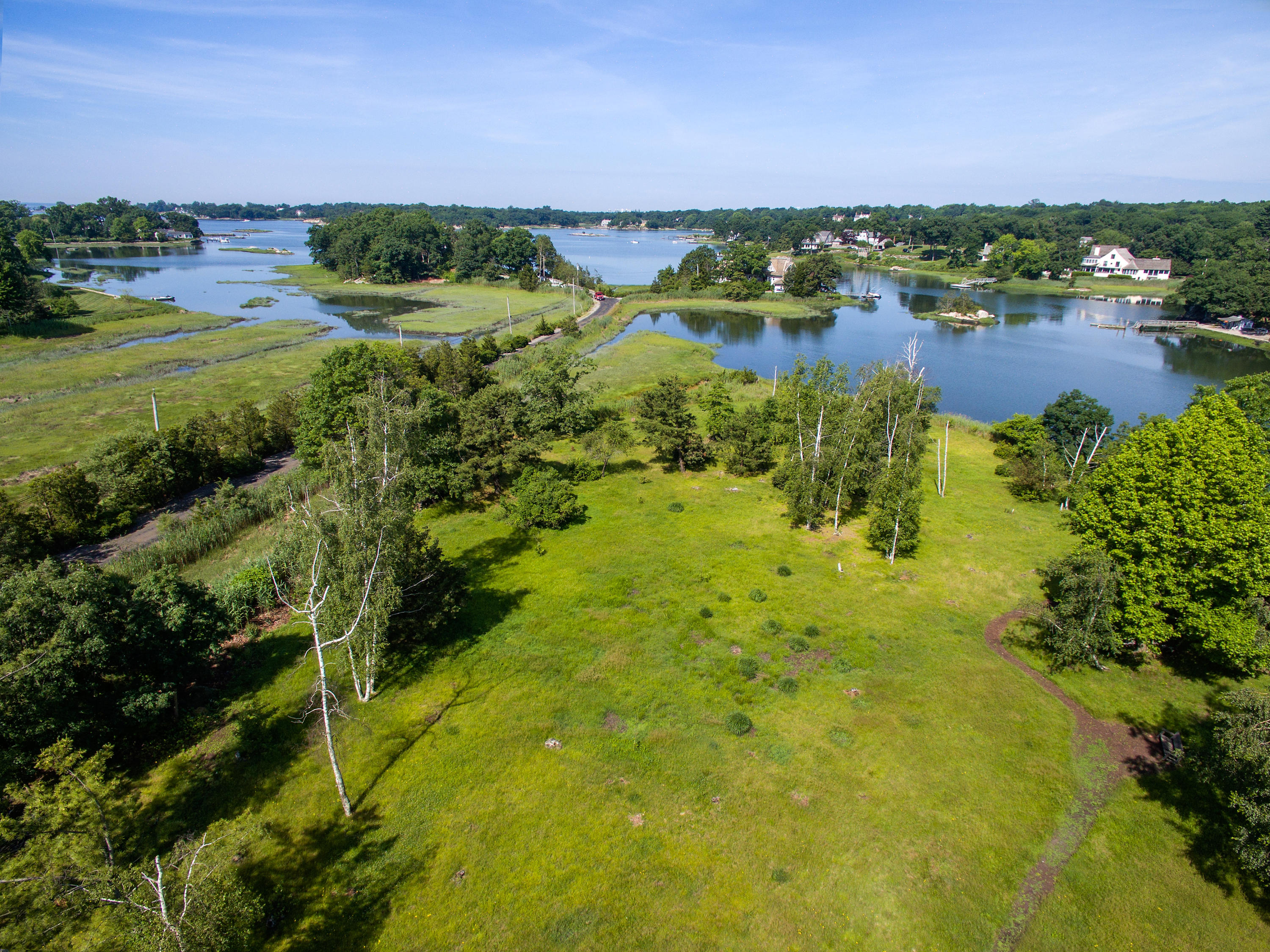 11 Contentment Island Road Darien, CT 06820 - Photo 3 of 31 a view of lake view