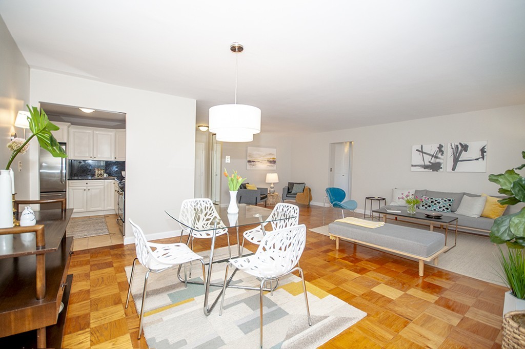 41 Park Street, Unit 207 Brookline, MA 02446 - Photo 6 of 25 a view of a dining room with furniture