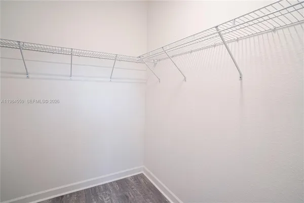 a view of a rack on the wall