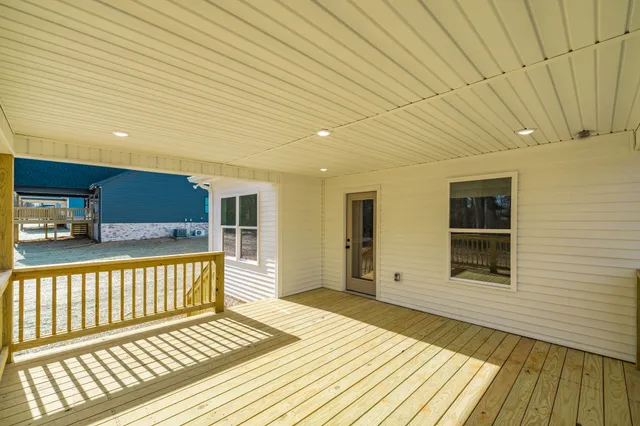a view of a house with a roof deck