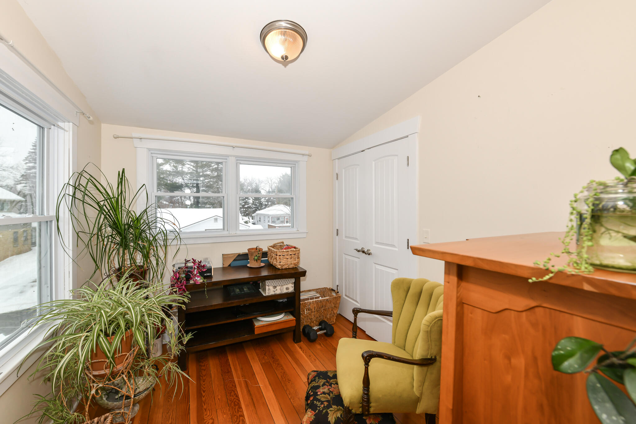 4222 Maple Drive Delavan, WI 53115 - Photo 38 of 42 Third bedroom/den with hardwood floors and generous closet space.