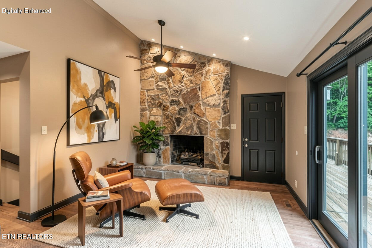 138 Newell Lane Oak Ridge, TN 37830 - Photo 19 of 51 Virtual Staging - Fireplace Nook