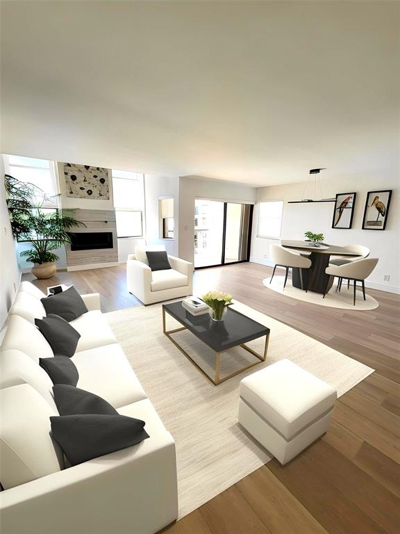 364 Golfview Road, Unit 507 North Palm Beach, FL 33408 - Photo 6 of 25 a living room with furniture and a couch