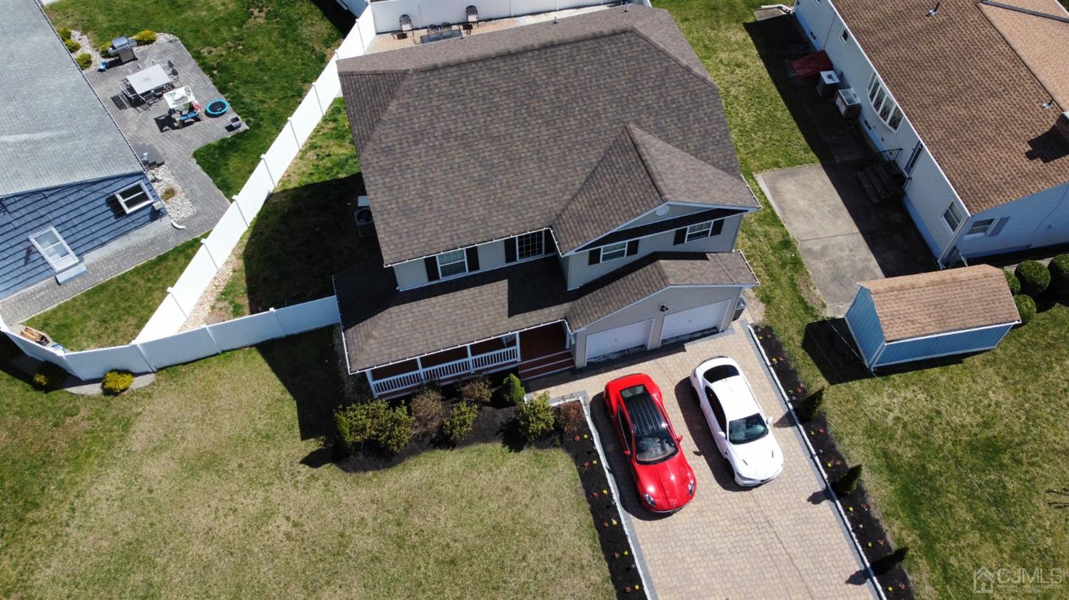 5 Glen Gary Road Middlesex, NJ 08846 - Photo 36 of 37 an aerial view of residential house with outdoor space and swimming pool