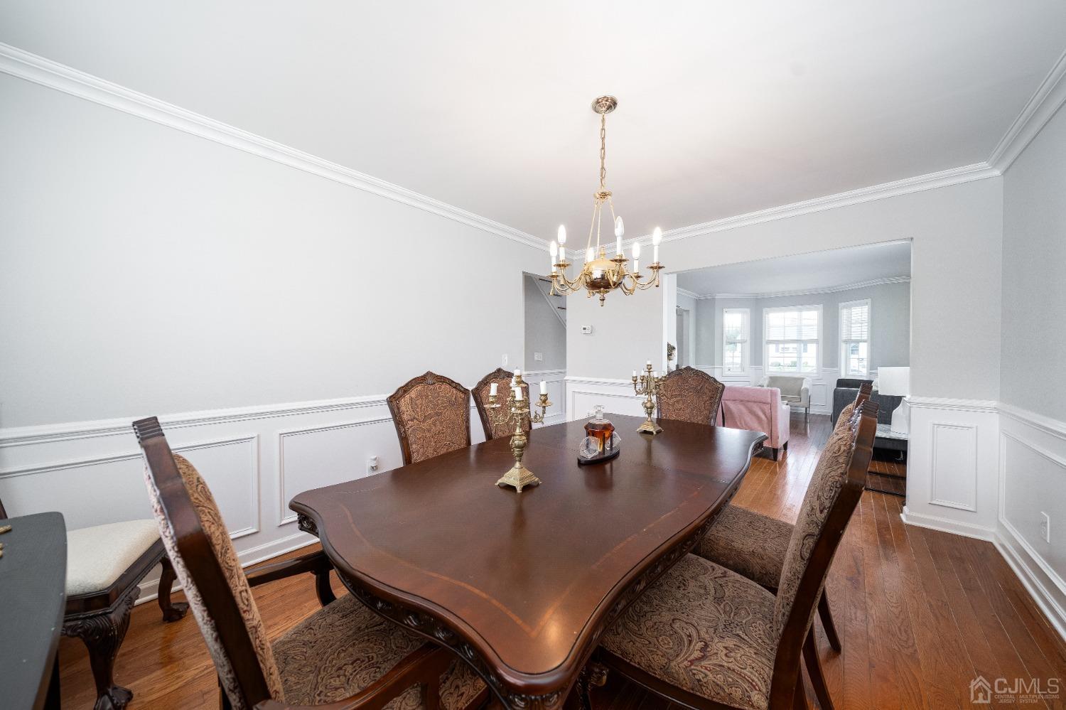 5 Glen Gary Road Middlesex, NJ 08846 - Photo 8 of 37 a view of a dining room with furniture and chandelier