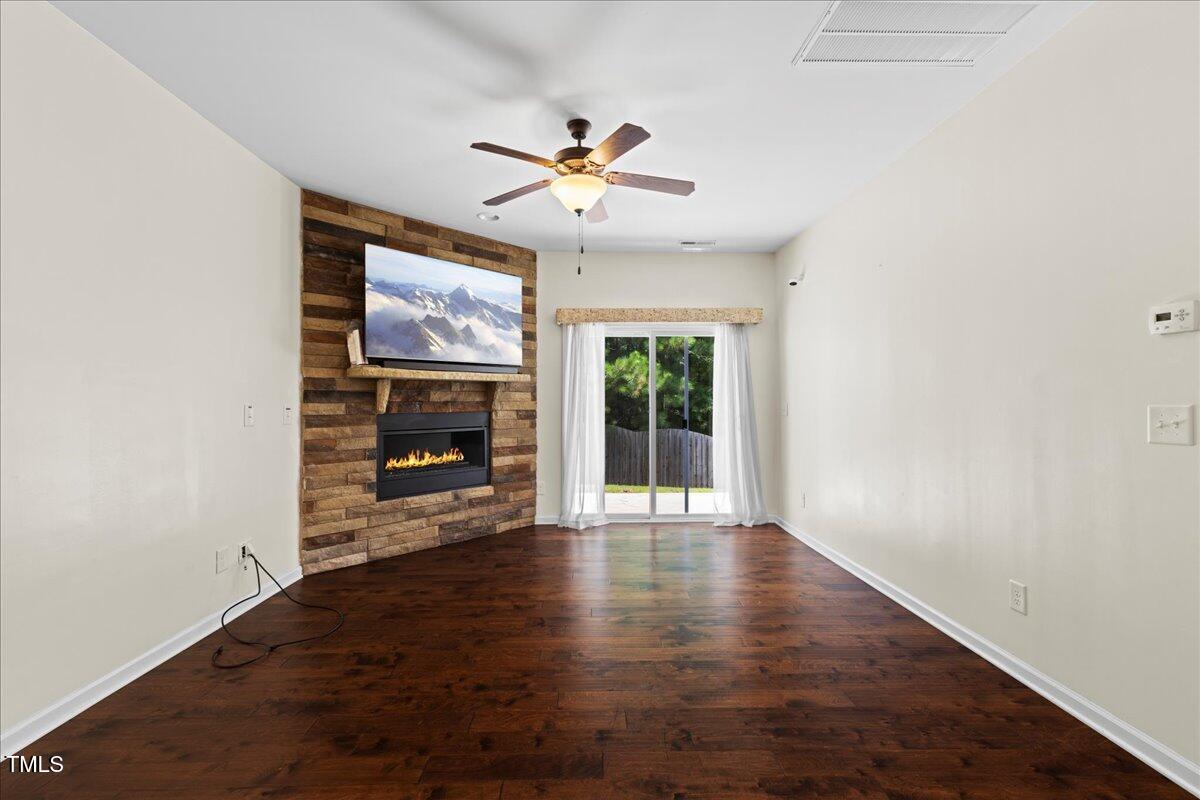 106 Churment Court Durham, NC 27703 - Photo 18 of 50 wooden floor in an empty room with a window
