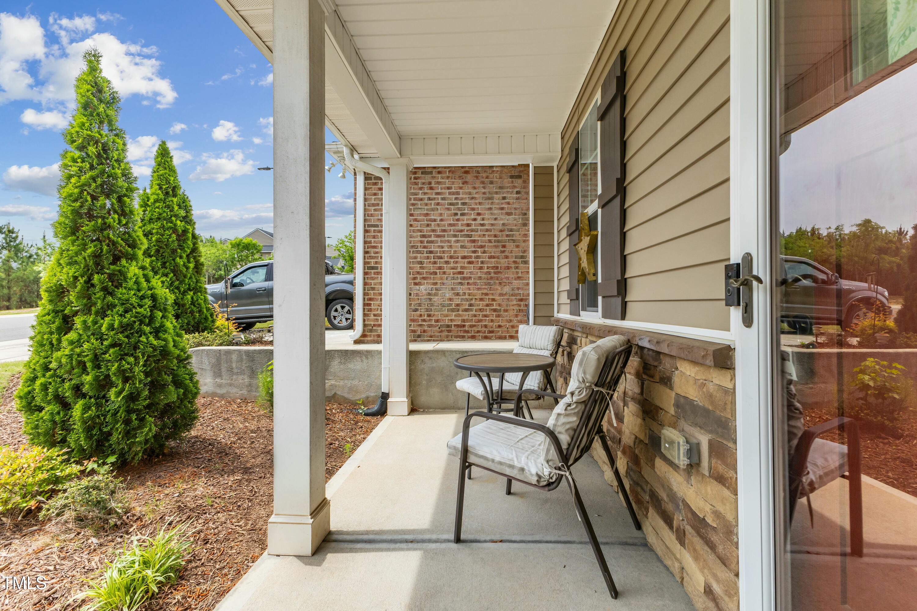 106 Churment Court Durham, NC 27703 - Photo 5 of 50 a view of balcony with furniture