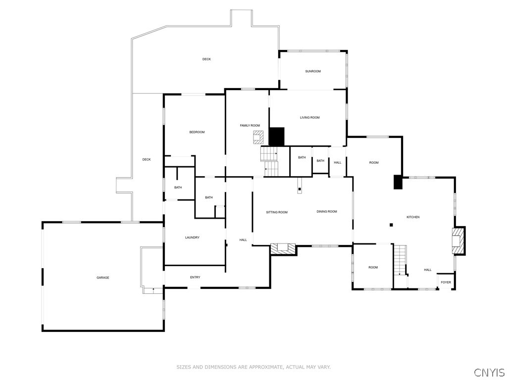 260 East Lake Road DeRuyter, NY 13052 - Photo 48 of 50 Floorplan first floor