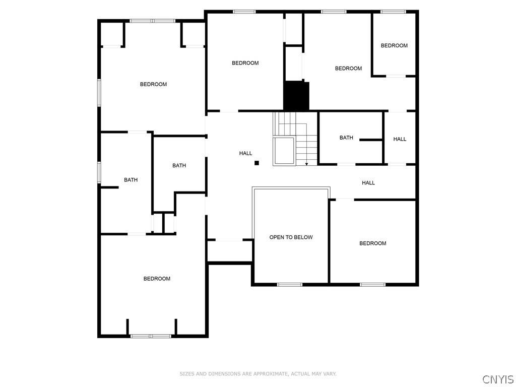 260 East Lake Road DeRuyter, NY 13052 - Photo 49 of 50 Upstairs floorplan