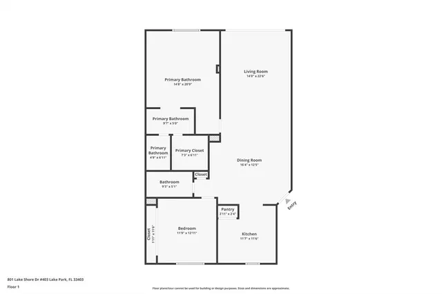 $410,000 | 801 Lake Shore Drive, Unit 403, Lake Park, FL 33403