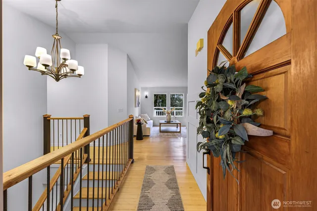 a view of a porch with furniture
