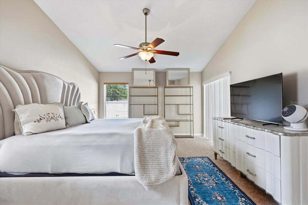 224 Bryan Oak Avenue Brandon, FL 33511 - Photo 21 of 33 a spacious bedroom with a bed and a flat screen television