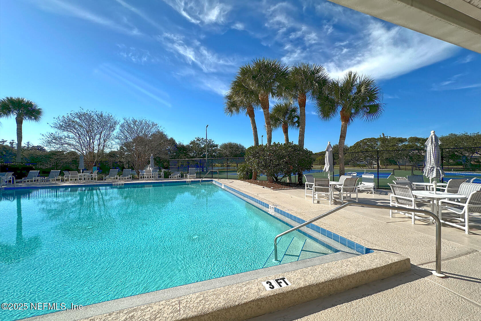 358 Monika Place St. Augustine, FL 32080 - Photo 28 of 32 a view of a swimming pool with lounge chairs