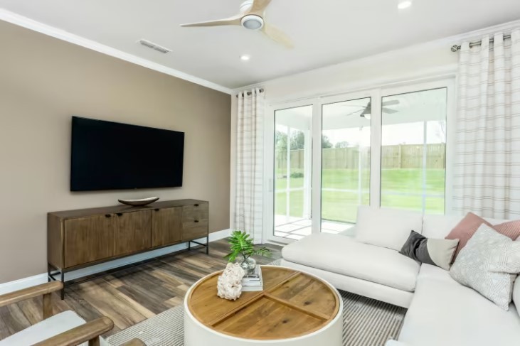 428 Yellowstone Road Lebanon, TN 37090 - Photo 5 of 25 a living room with furniture and a flat screen tv