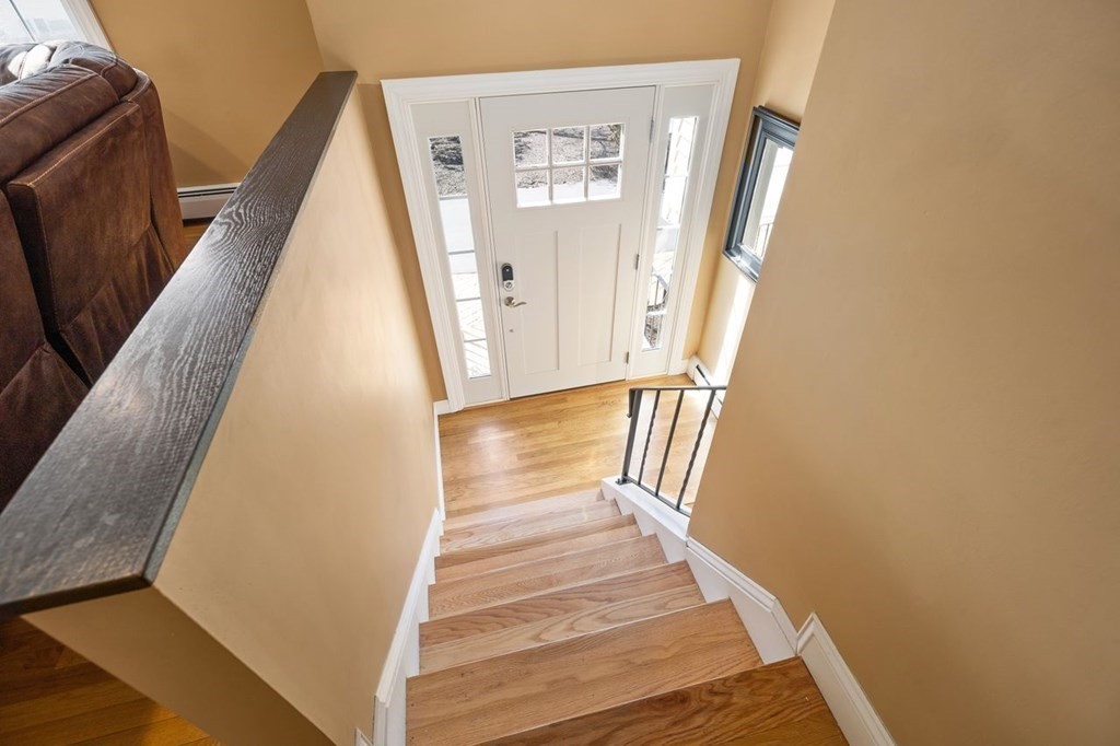 22 Kennedy Road Sharon, MA 02067 - Photo 4 of 41 a view of entryway with wooden floor