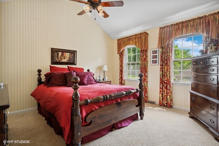 1612 Stonebridge Trail Wheaton, IL 60189 - Photo 11 of 22 a bedroom with bed and a window