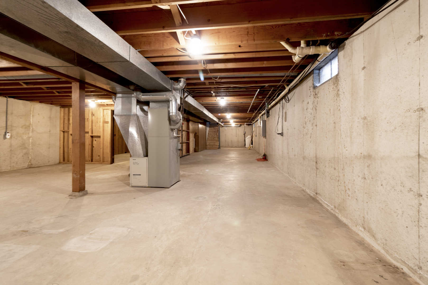 1455 North Gorham Road Morris, IL 60450 - Photo 20 of 22 a view of water heater room with stairs