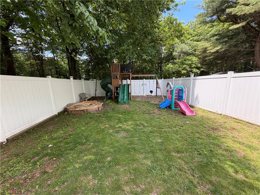 60 Sassafras Road Lehighton, PA 18235 - Photo 5 of 36 Securely fenced yard offers a dedicated play space for enjoyment.