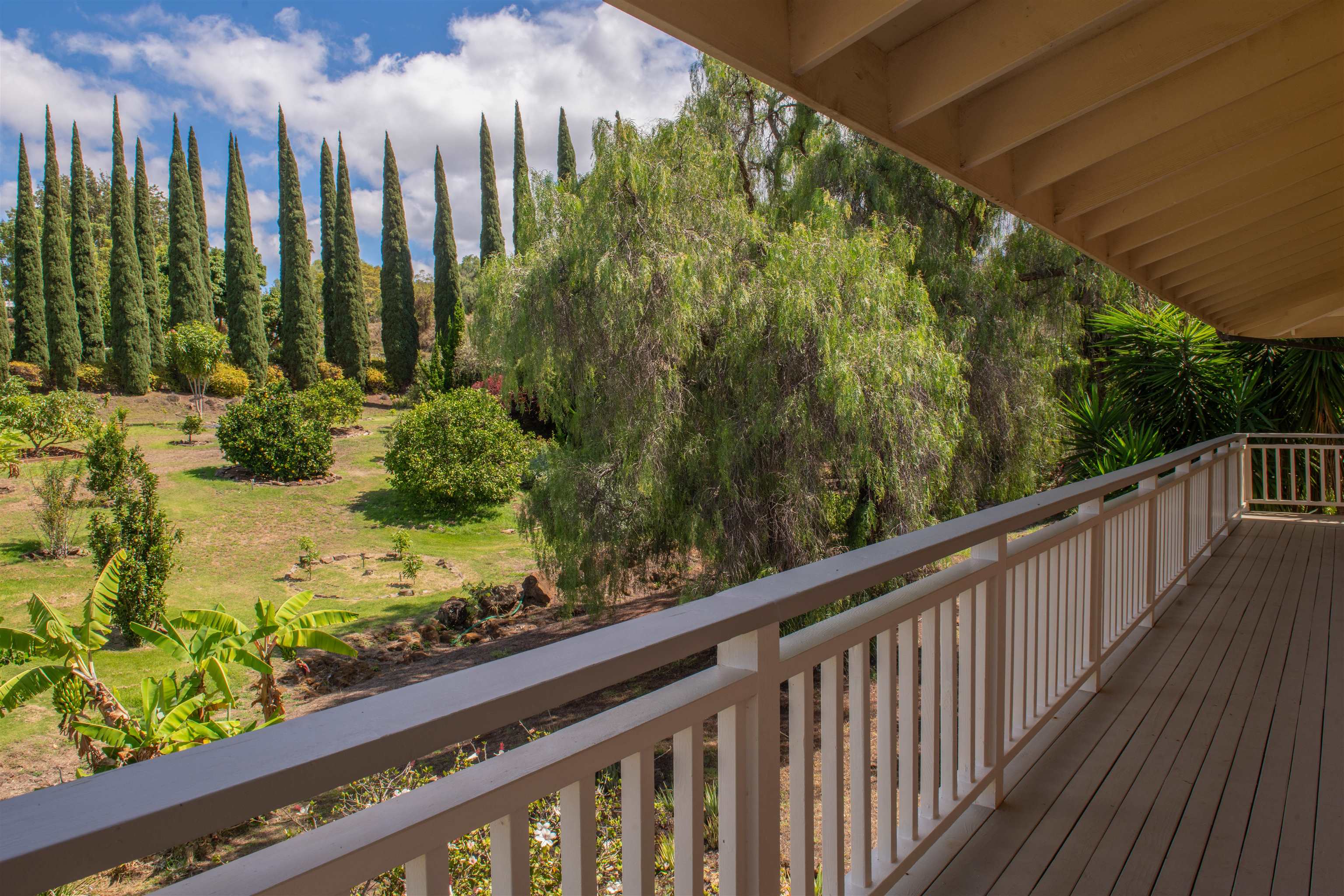 358 Holopuni Road Kula, HI 96790 - Photo 24 of 49 a view of a wooden bridge
