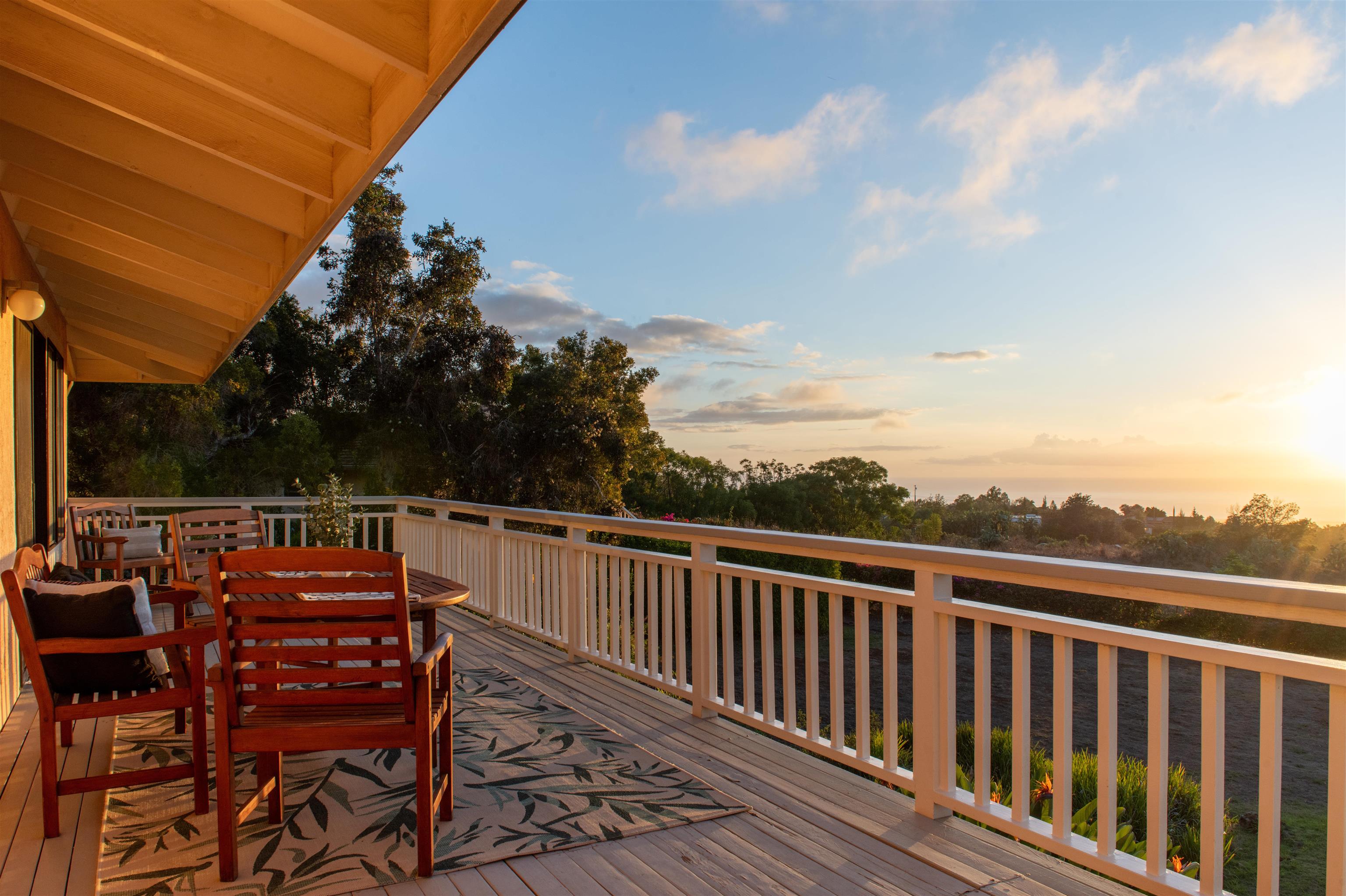 358 Holopuni Road Kula, HI 96790 - Photo 47 of 49 a view of a chairs and table on the terrace