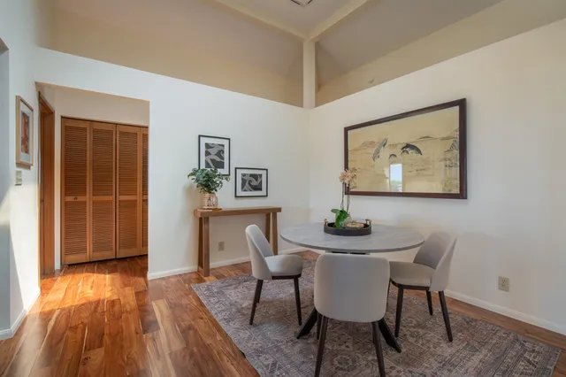 a kitchen with a sink stove and microwave