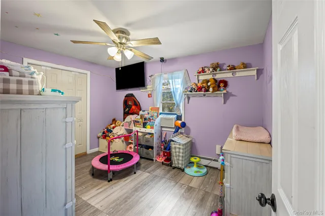 a play room with toys