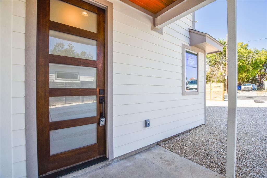 7103 Bennett Avenue, Unit 1 Austin, TX 78752 - Photo 2 of 25 a view of front door