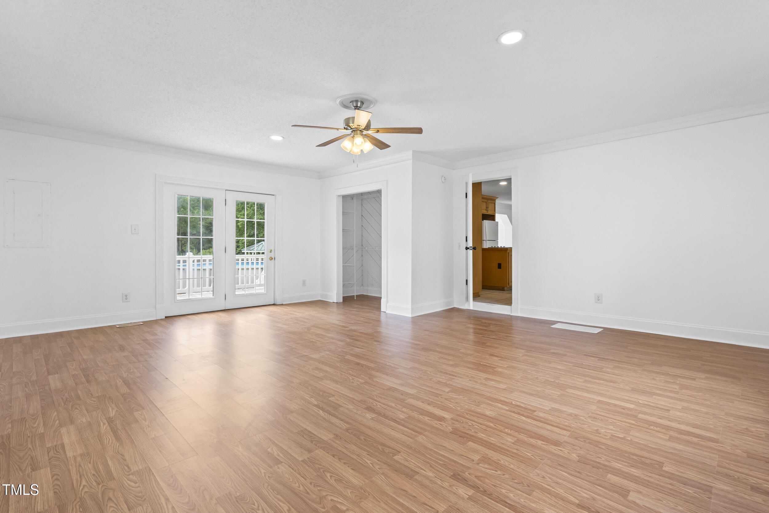 771 Brown Road Lillington, NC 27546 - Photo 30 of 37 wooden floor in an empty room with a window