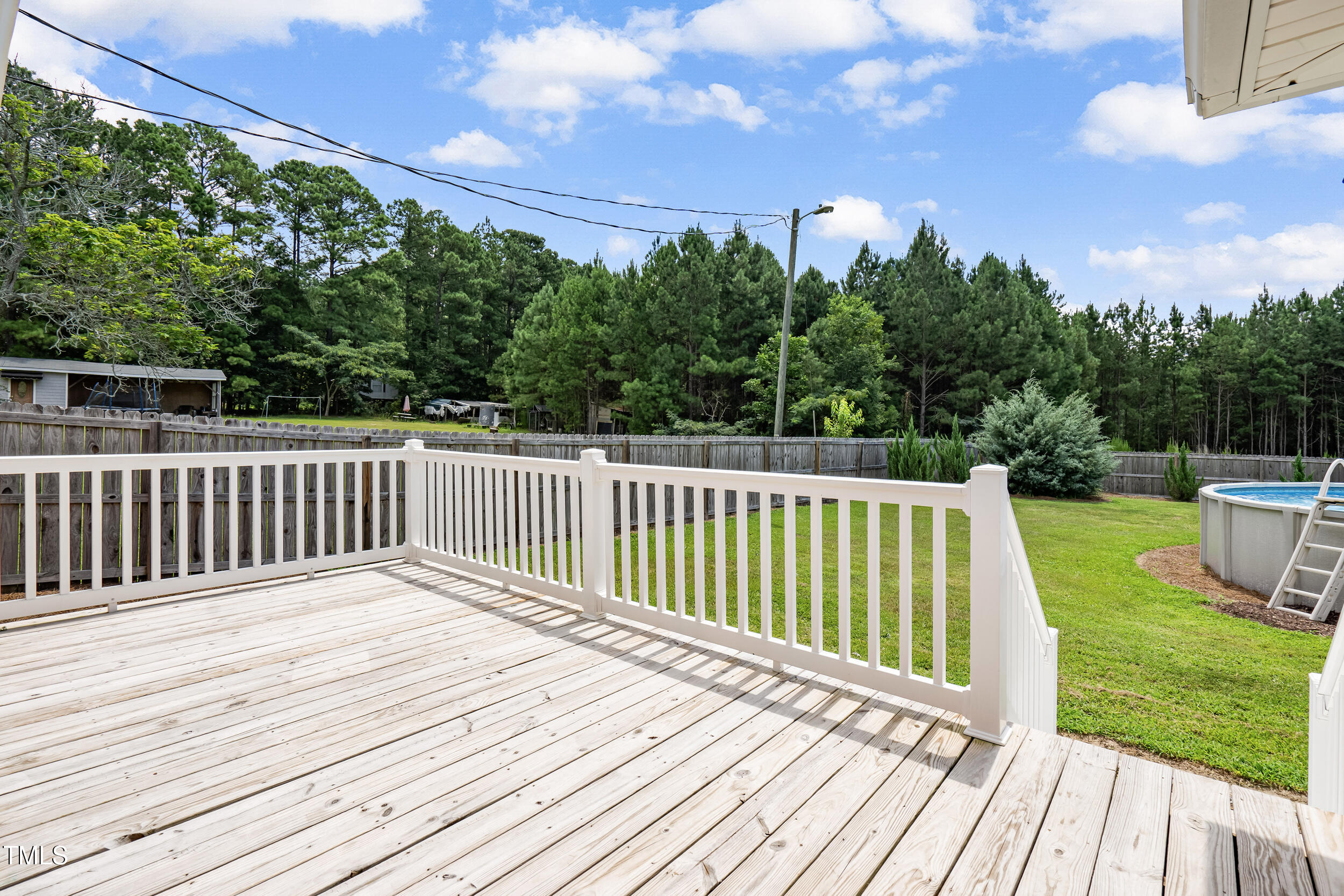 771 Brown Road Lillington, NC 27546 - Photo 33 of 37 a balcony with wooden floor
