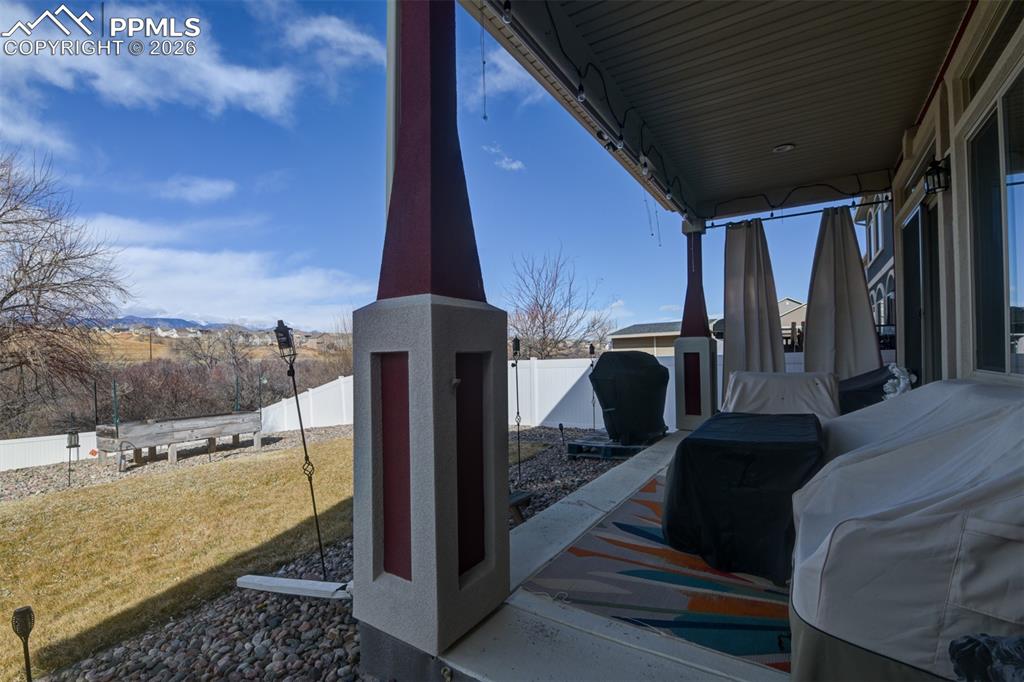 9290 Streamside Trail Fountain, CO 80817 - Photo 42 of 49 a view of balcony with furniture