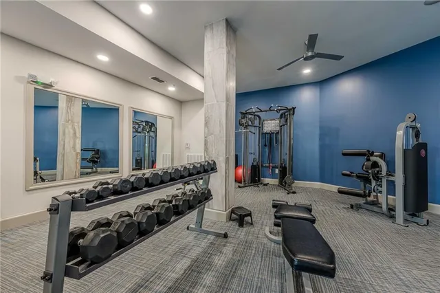 a view of an chairs and tables in the patio