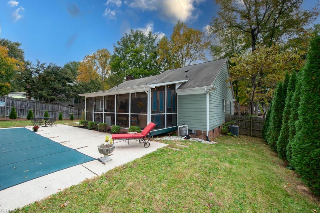 5107 Nantucket Road Greensboro, NC 27455 - Photo 1 of 50 Pool area & Screened in Porch