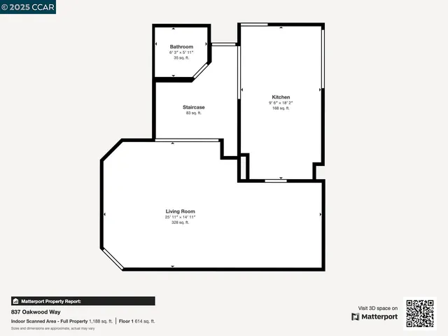 $544,000 | 837 Oakwood Way, Oakley, CA 94561