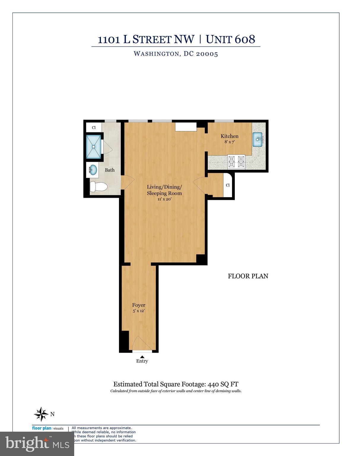 1101 L Street Northwest, Unit 608 Washington, DC 20005 - Photo 19 of 19