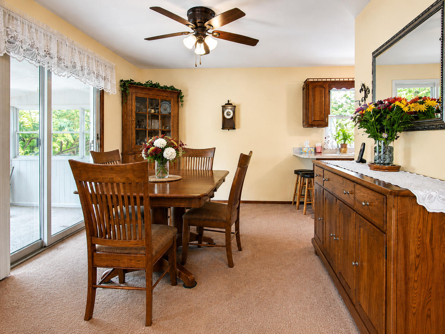 9502 Forrest Drive Highland, IN 46322 - Photo 9 of 27 a view of a dining room with furniture window and outside view