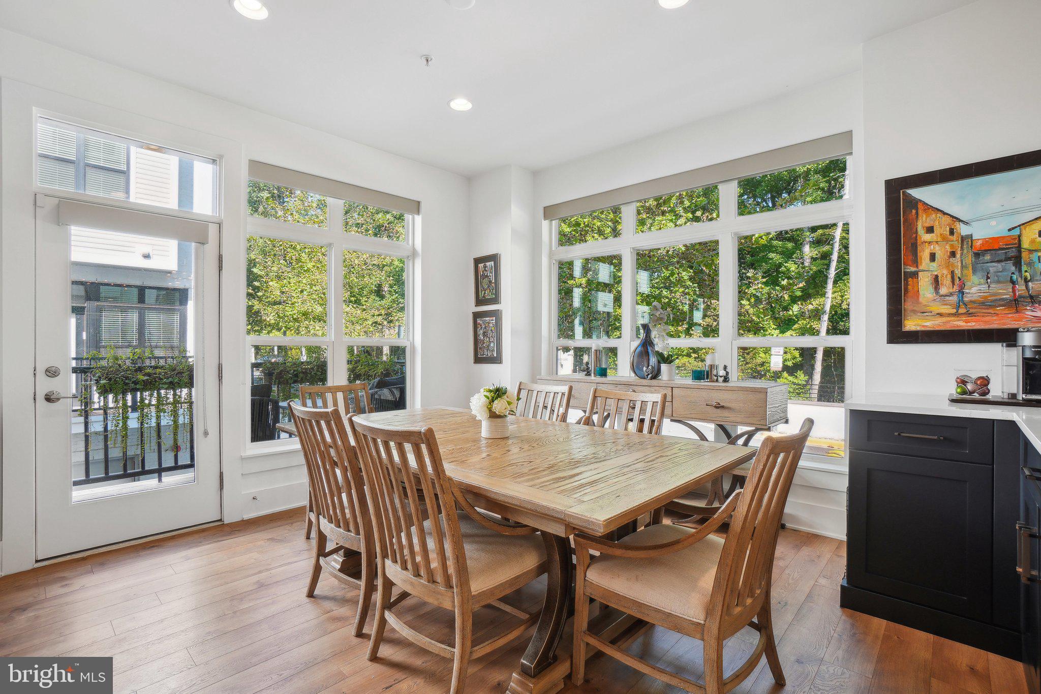 11316 Emerald Park Road Potomac, MD 20854 - Photo 7 of 25 Dinning Room & Balcony