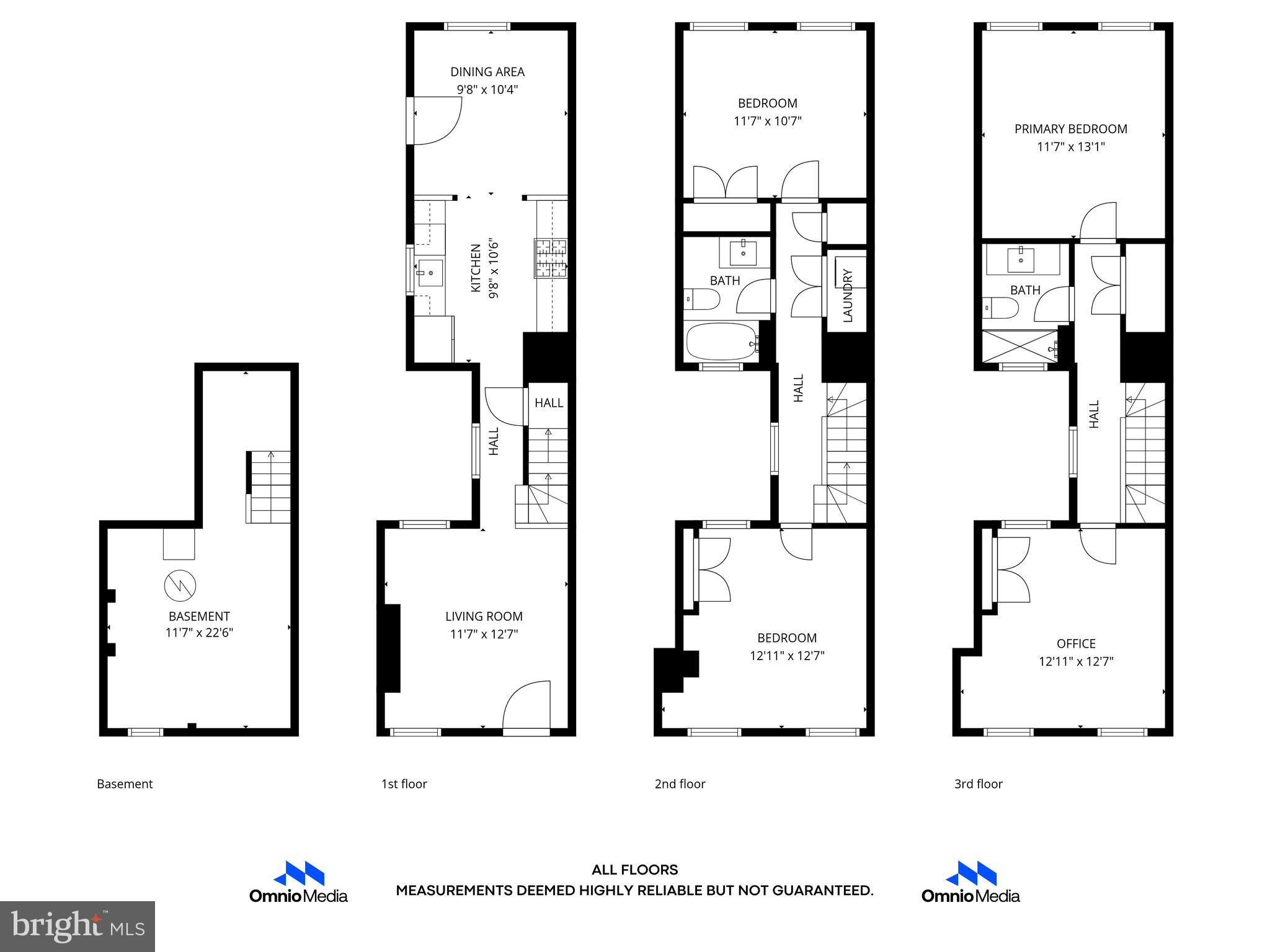 7 East Fort Avenue Baltimore, MD 21230 - Photo 72 of 73 a picture of a floor plan