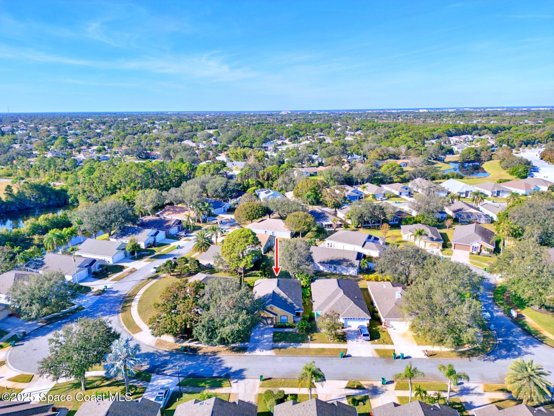 960 Villa Drive Melbourne, FL 32940 - Photo 42 of 45 Aerial View