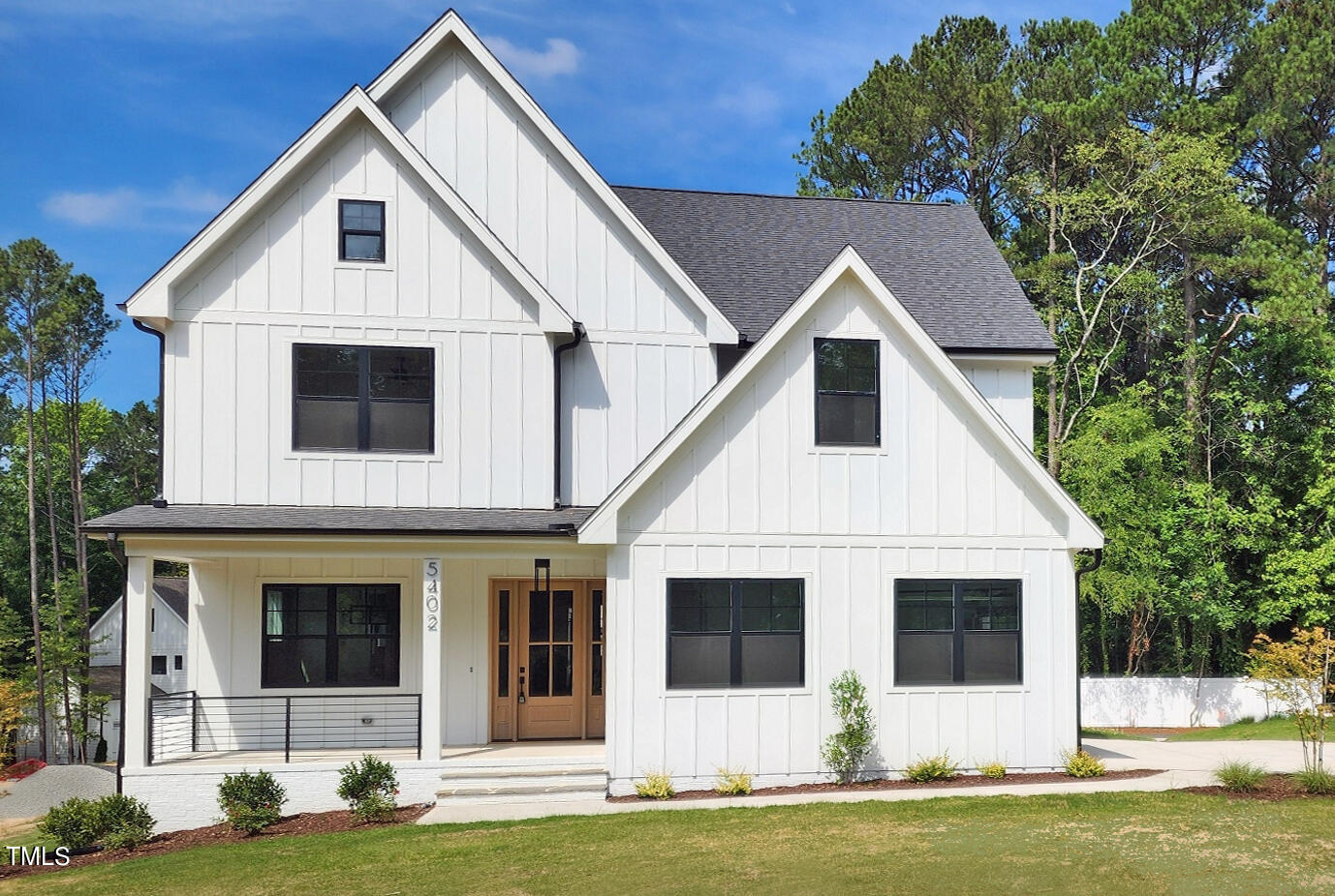 5402 Garrett Road Durham, NC 27707 - Photo 1 of 29 Exterior Elevation - Lot 1, Enclave at Garrett