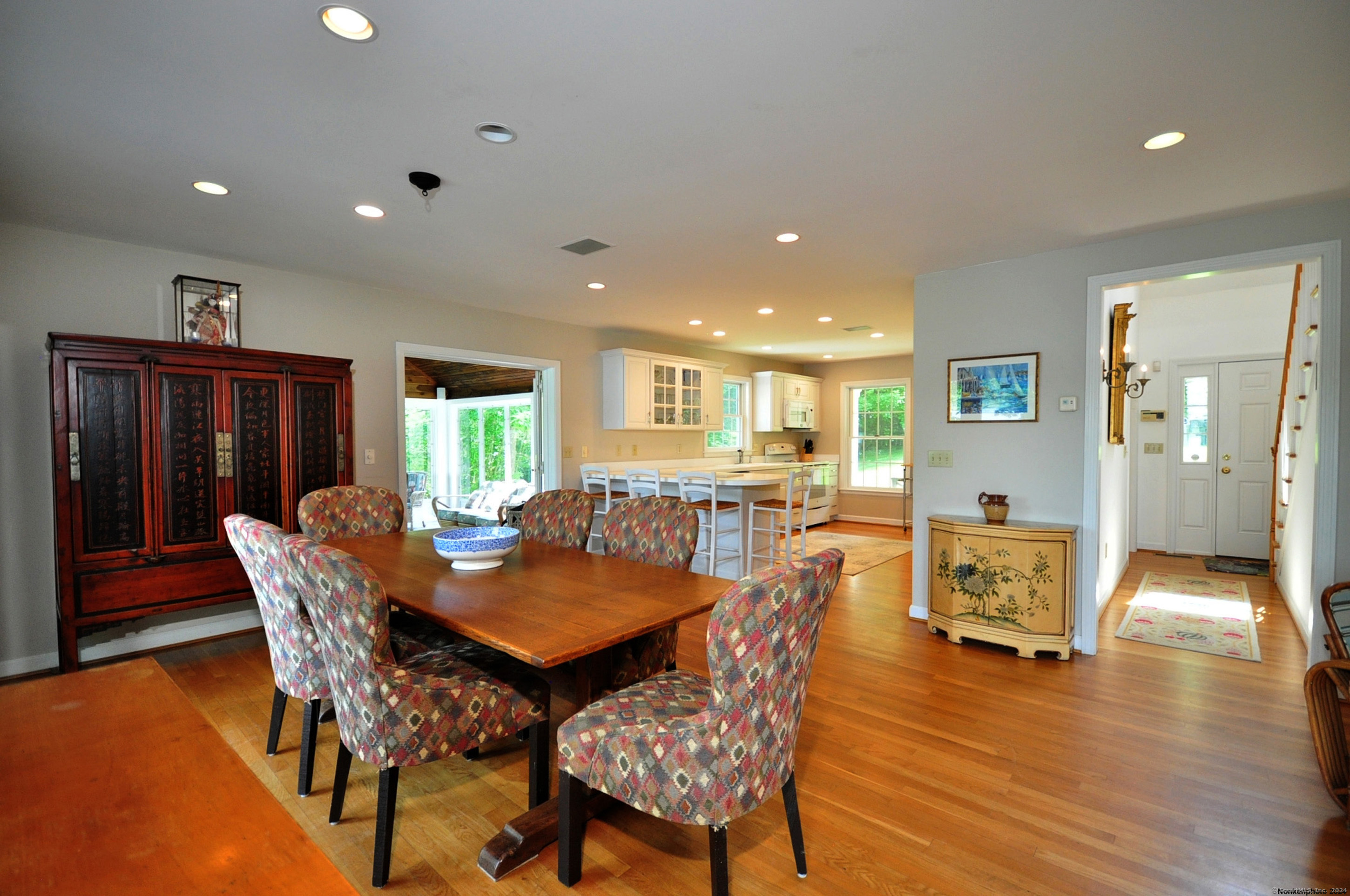 72 Sandy Beach Road Goshen, CT 06756 - Photo 13 of 33 a dining room with furniture window and wooden floor