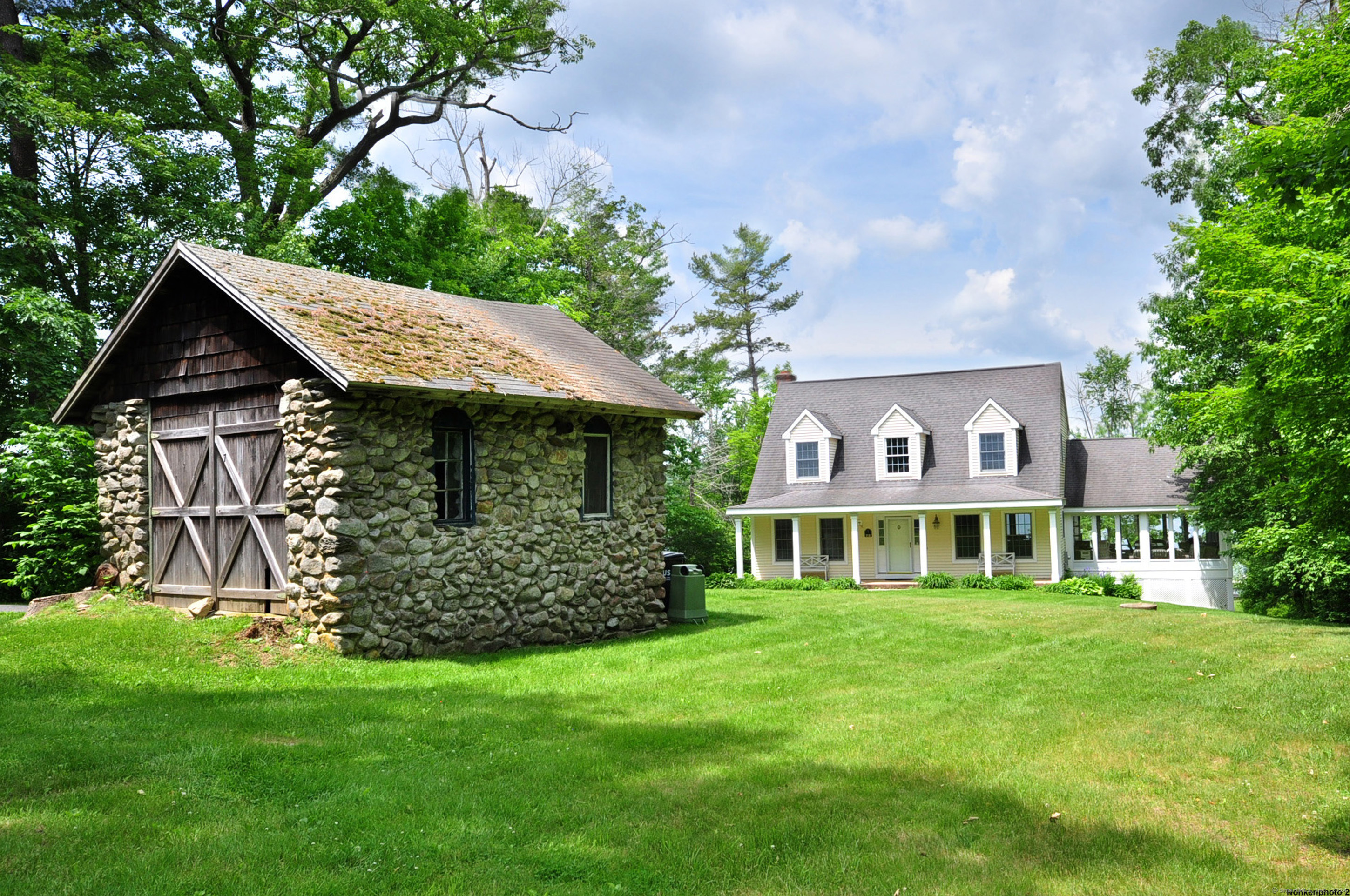 72 Sandy Beach Road Goshen, CT 06756 - Photo 29 of 33 a front view of a house with garden