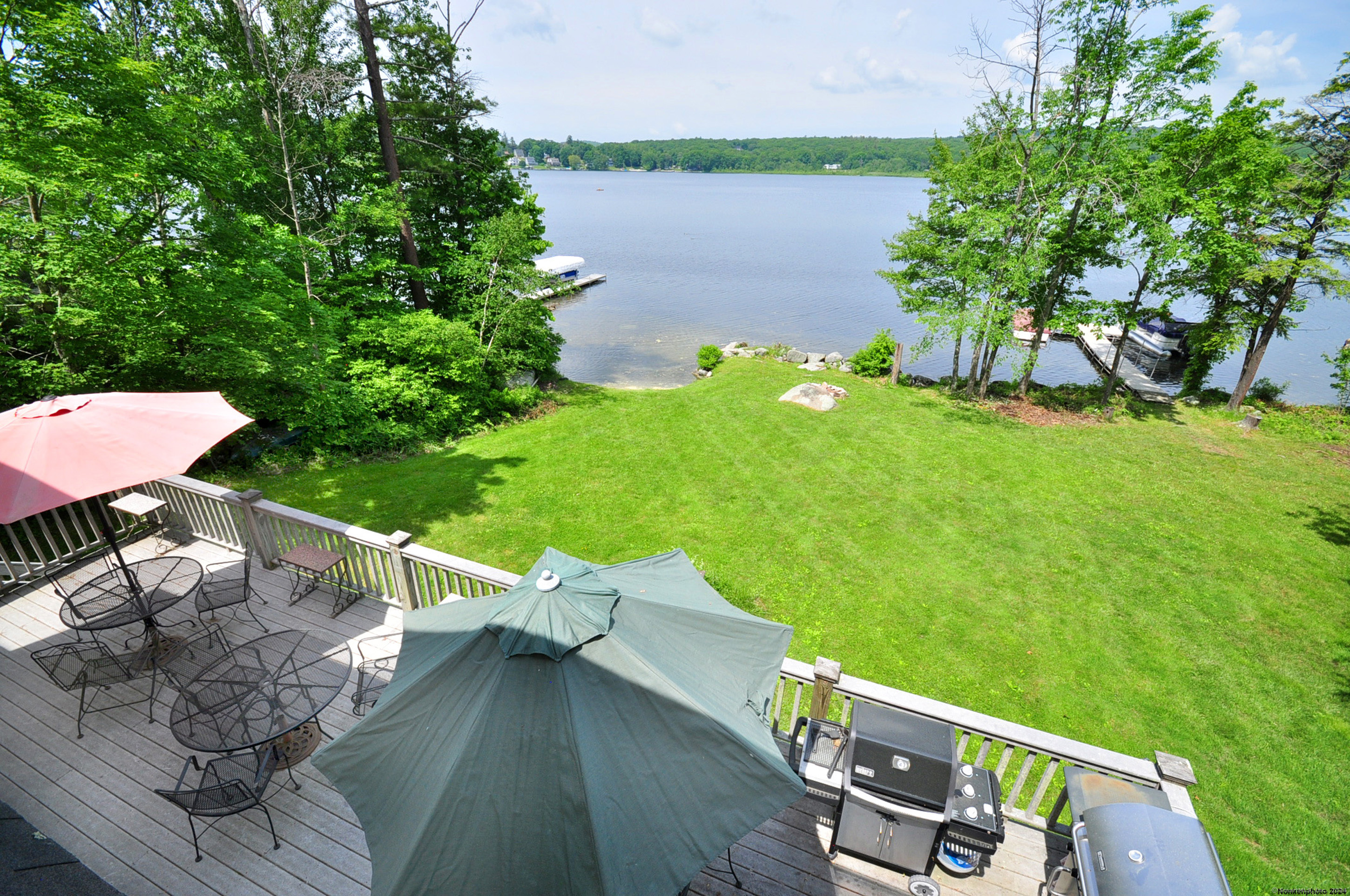 72 Sandy Beach Road Goshen, CT 06756 - Photo 4 of 33 an aerial view of a house with garden space and street view