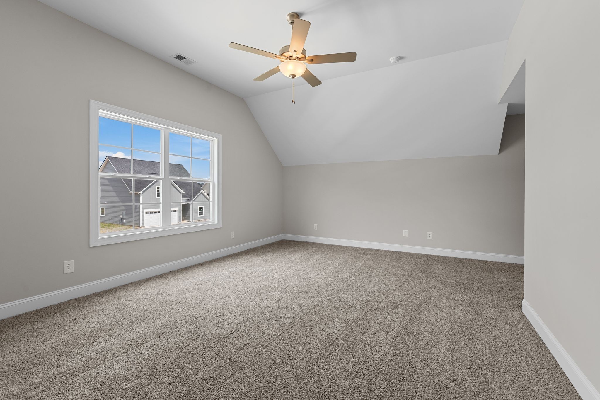443 Generosity Way Smyrna, TN 37167 - Photo 28 of 37 an empty room with windows and fan