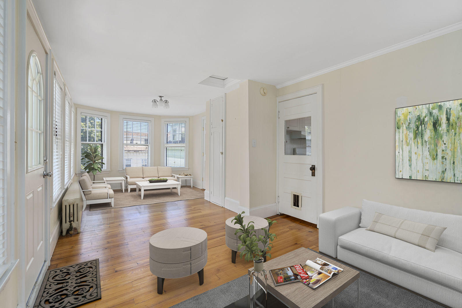 301 Spring Street, Unit 3 Portland, ME 04102 - Photo 22 of 31 301springst3 living room - virtual