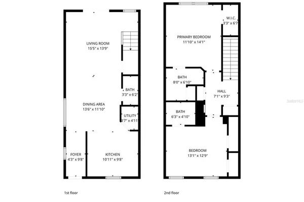 a picture of a floor plan