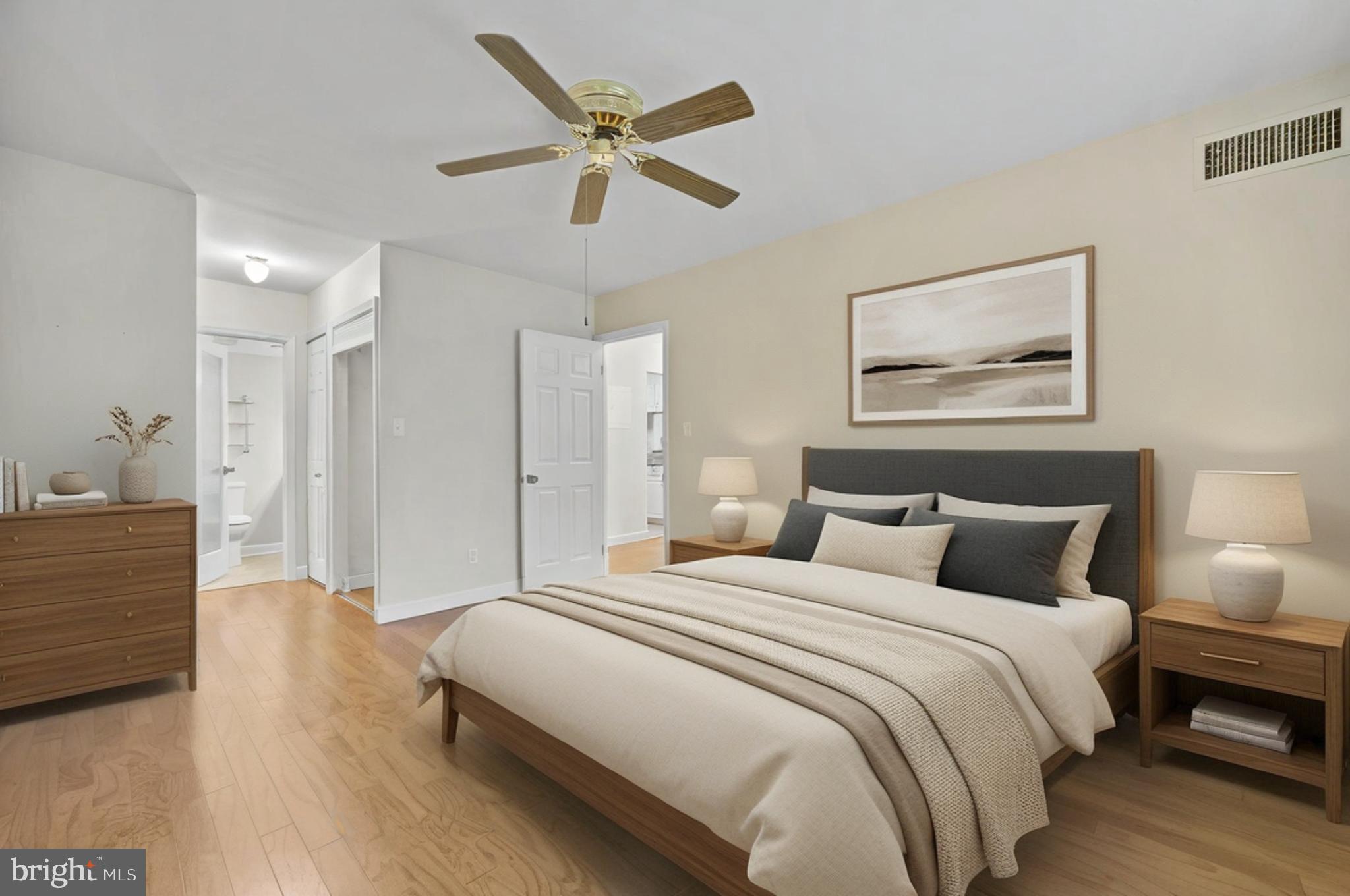 5920 Cove Landing Road, Unit 301 Burke, VA 22015 - Photo 14 of 25 Primary Bedroom Staged