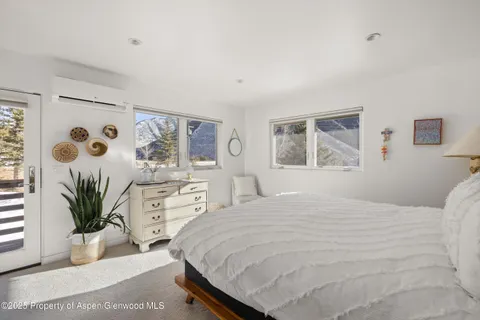 a view of mountain view with wooden stairs