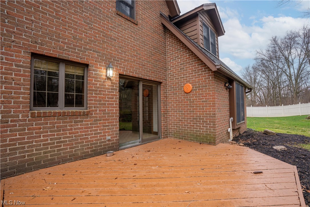 4017 Bramshaw Road Northwest Canton, OH 44718 - Photo 42 of 42 View of wooden terrace