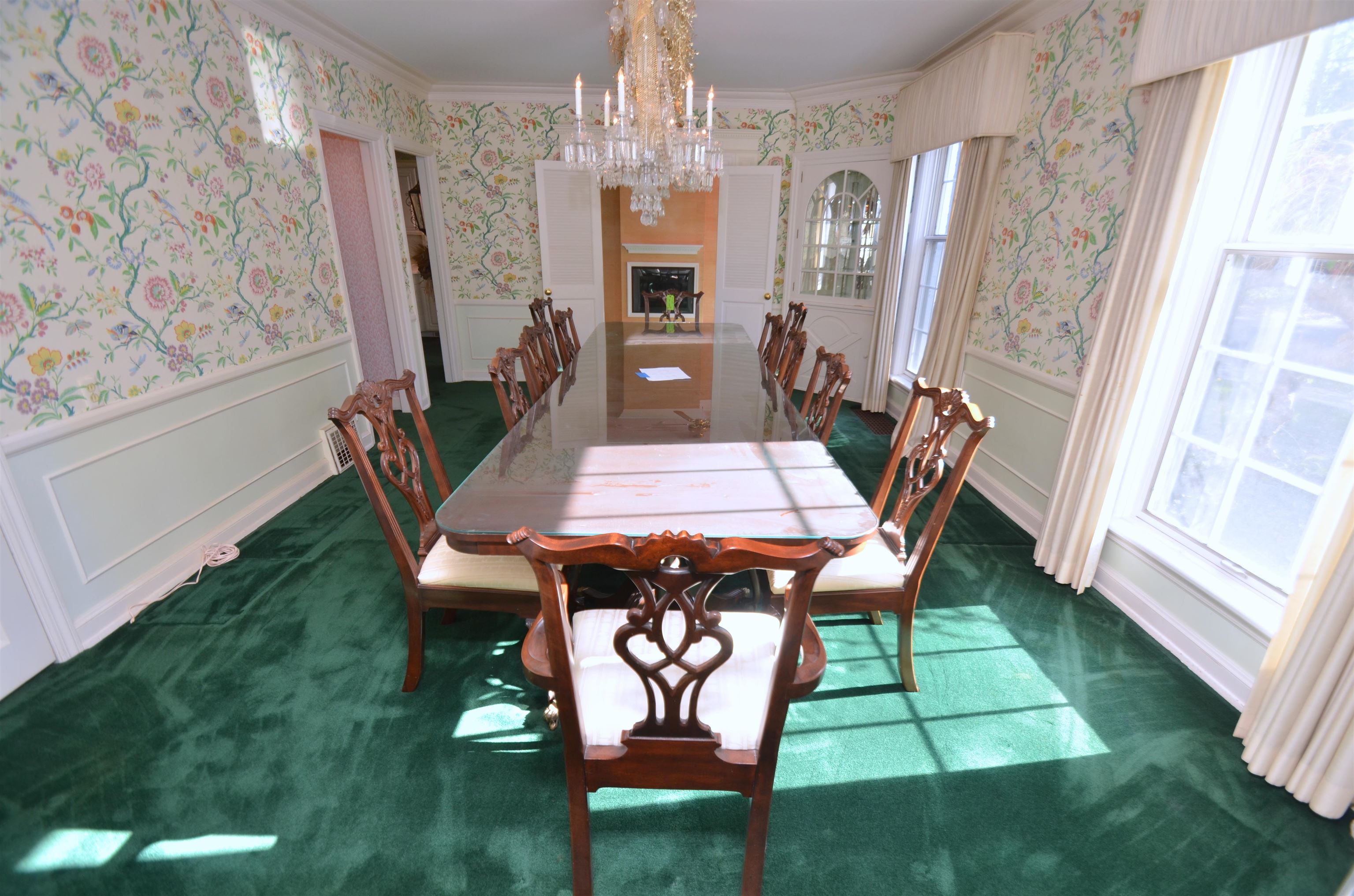 4980 Spring Brook Road Rockford, IL 61114 - Photo 5 of 50 a view of a dining room with furniture window and wooden floor