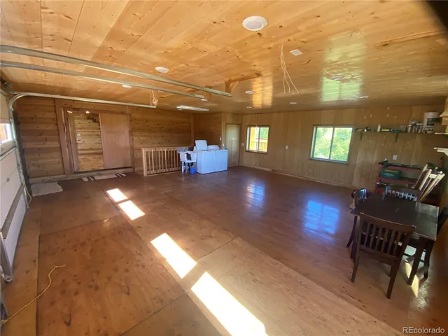 a balcony with an outdoor space